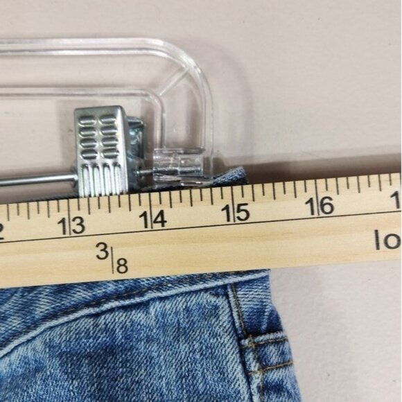 Americn Eagle Outfitters Hipster Wide Leg Jeans Size 6P - Picture 6 of 9